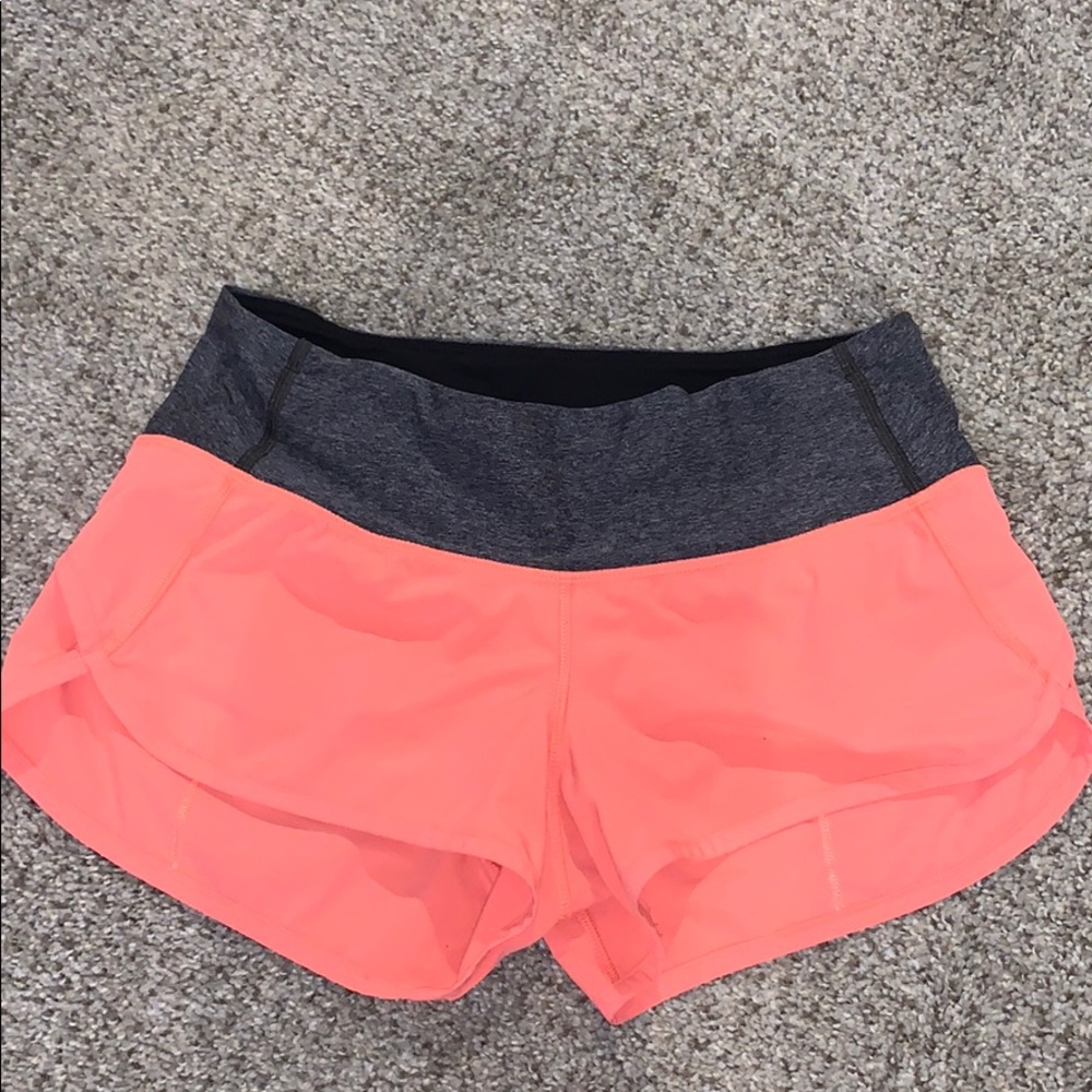 Pink lulu shorts